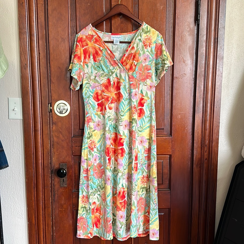 Small Tropical Maxi Dress New The Paragon NEW